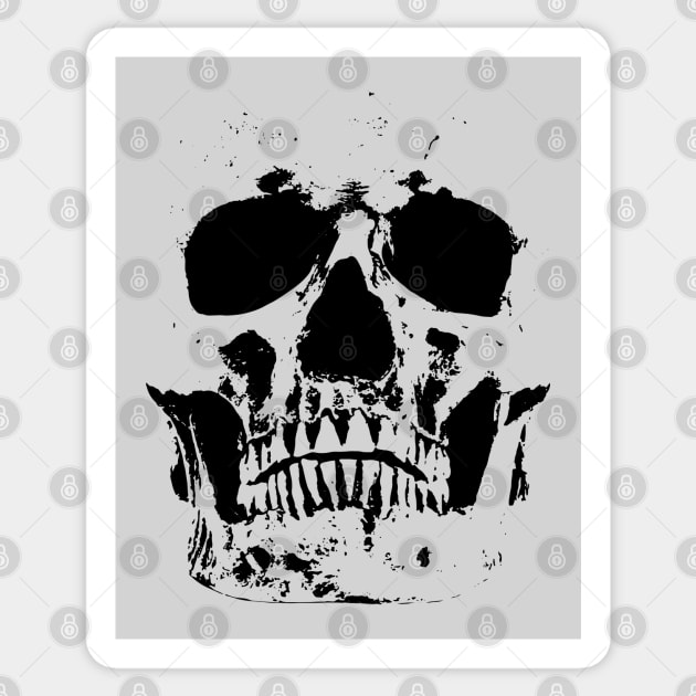Skull Face Sticker by Stacks